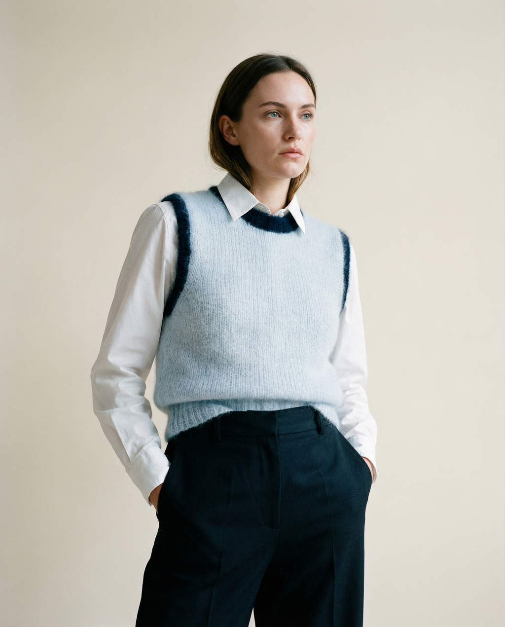 OFFICE MOHAIR VEST