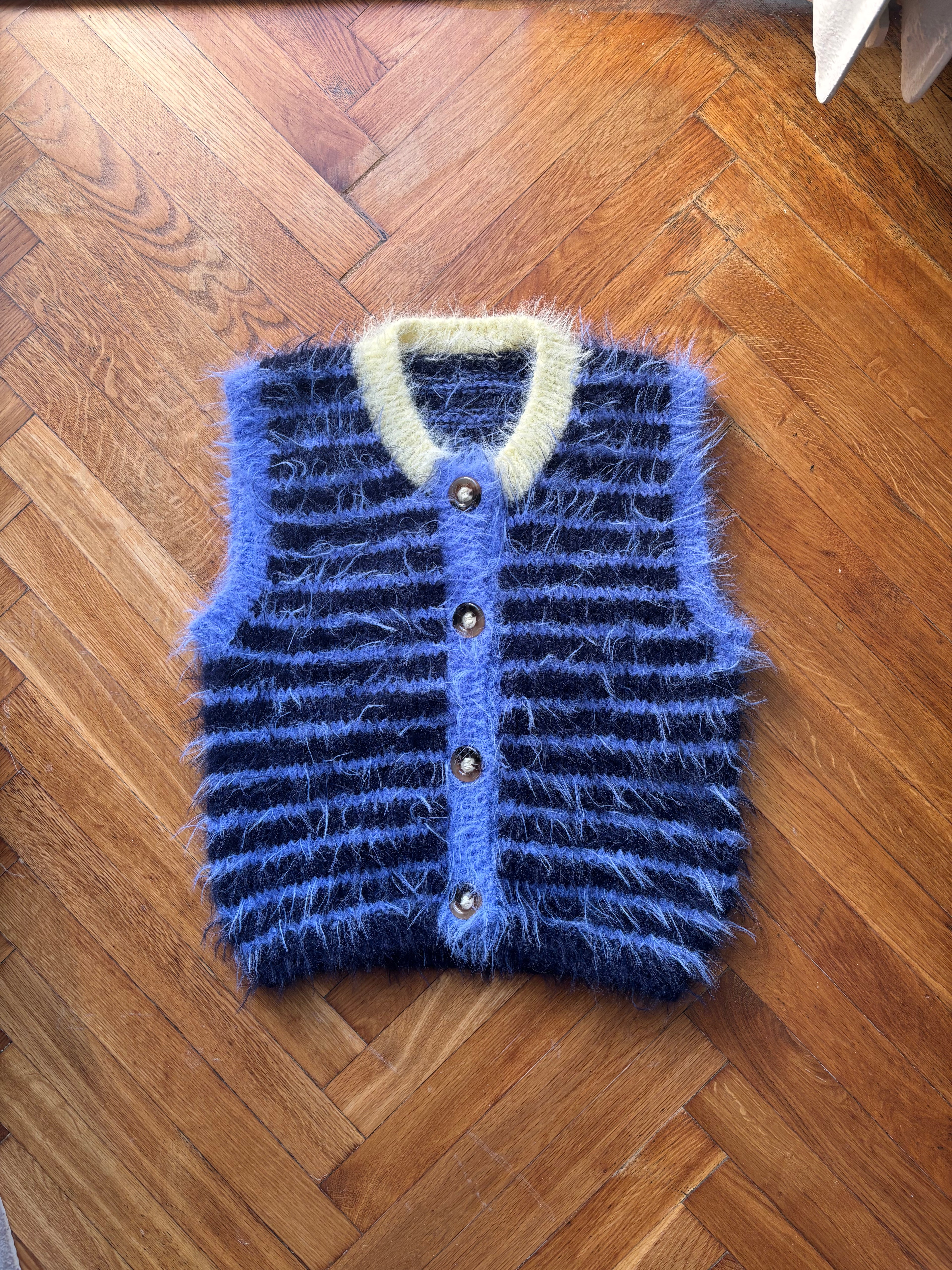 FUZZY & SEXY VEST BUT MAYBE NOT REALLY