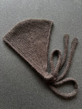 MERINO SILK BONNET BROWN